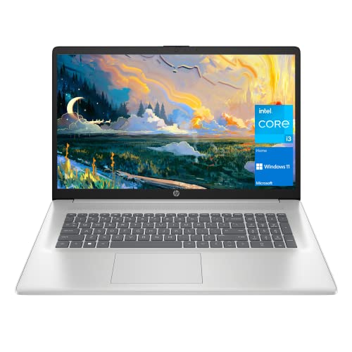 HP 17 Laptop, 17.3” HD+ Display, 11th Gen Intel Core i3-1125G4 Processor, 16GB RAM, 1TB SSD, Wi-Fi, HDMI, Webcam, Windows 11 Home, Silver - 16GB RAM | 1TB SSD - Windows 11 Home