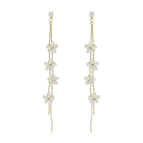 Flower Drop Earrings