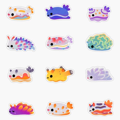 Sea Slug Stickers