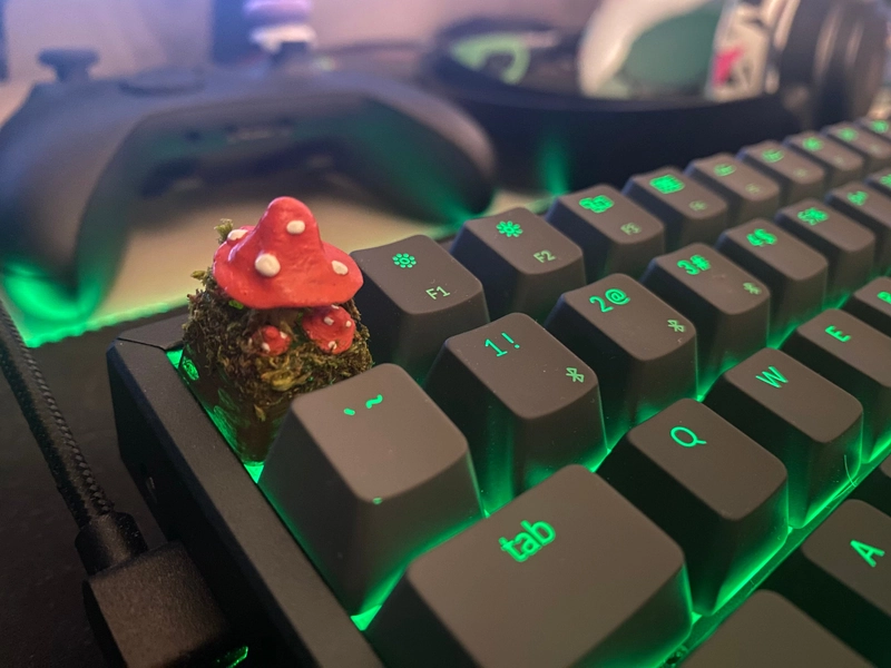 Mushroom keycap