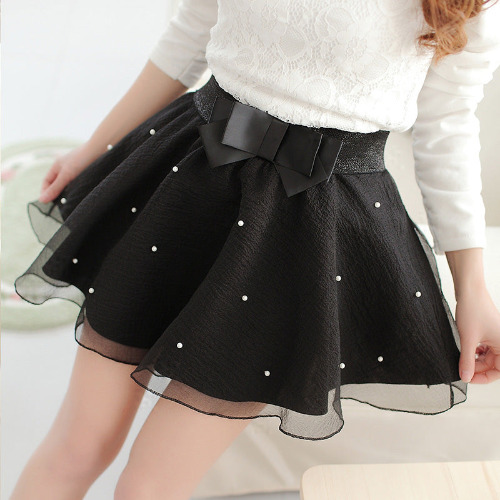 Frilly Layered Tutu Skirt - Black
