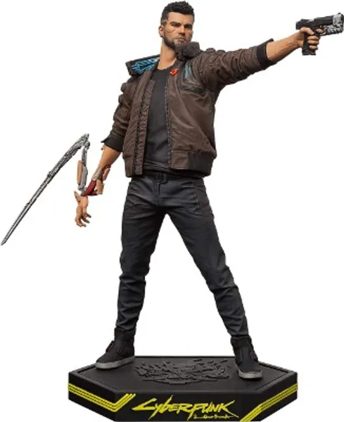 Cyberpunk 2077-Cyberpunk 2077 Male V Figurine, 3006-721, Standard