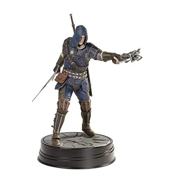 Dark Horse Witcher-The 3 Geralt Grandmaster Feline Figure, OCT200405, Blue, MAY190300, Multicolore