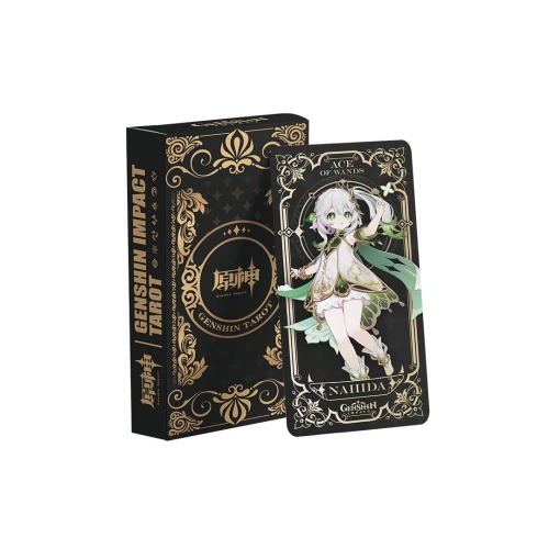 Genshin impact peripheral Tarot card Game Characters HD Full set of Tarot cards (56pcs)