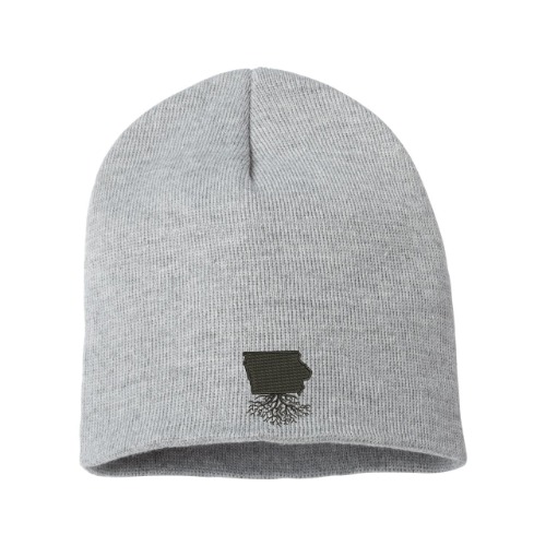 Iowa Beanie - Heather Grey