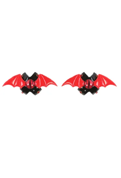 Multi-color Sexy Bat Wings Shaped Nipple Covers Reusable Adhesive Nipple Breast Pasties 1 Pairs