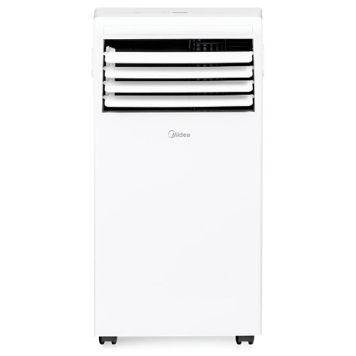 Midea 6,000 BTU ASHRAE (5,000 BTU SACC) Portable Air Conditioner, Cools up to 150 Sq. Ft., Works as Dehumidifier & Fan, Remote Control & Window Kit Included - Basic Model 6,000 BTU