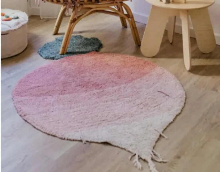 Cutest radish carpet ever!