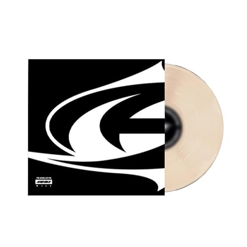 Ateez - The World Ep.Fin:Will Exclusive Limited Edition Bone Colored Vinyl LP with Photocards