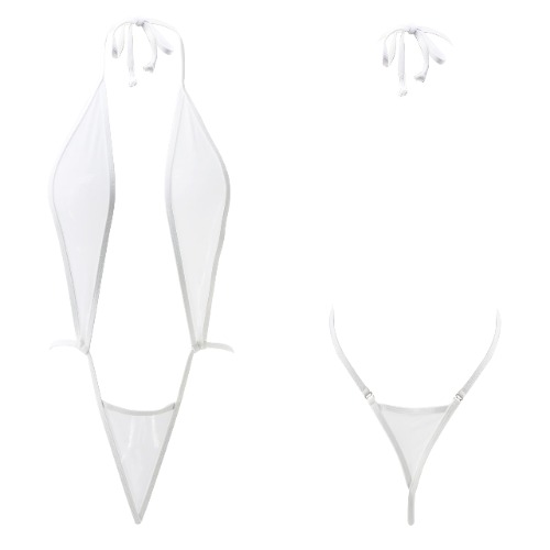 SHERRYLO Thong Bikini Swimsuit for Women Black Brazilian String Bikinis Bathing Suit Triangle Top Bathing Suits Swimsuits