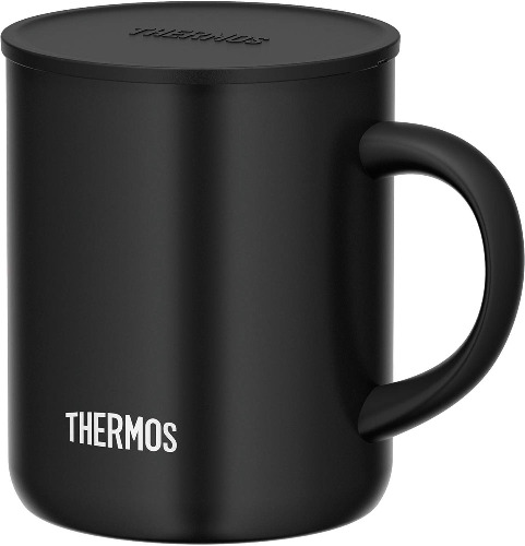 THERMOS JDG-350C Mug with Handle and Lid, 0.35L, Black - Online Exclusive - Black