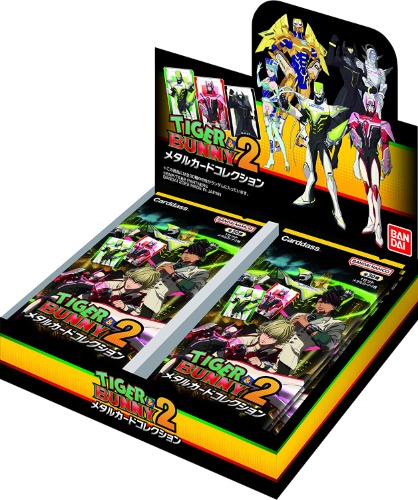 TIGER＆BUNNY2  Trading Card Game - Metal Card Collection (Bandai) - Brand New