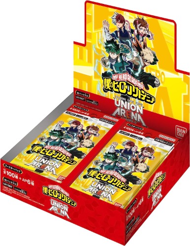 UNION ARENA Trading Card Game - Booster Pack - Boku no Hero Academia (Bandai) - Brand New