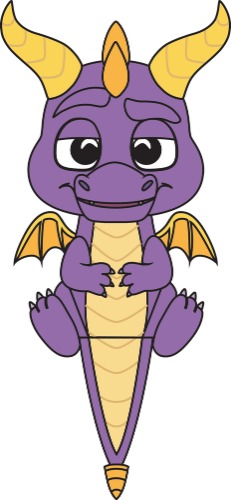 Spyro Chill Plush (9in)