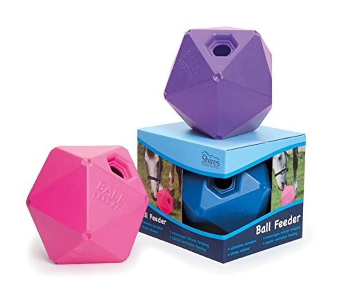 Shires Ball Feeder 9 Blue by Shires