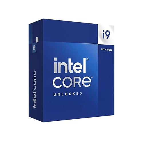 Intel® CoreTM i9-14900K New Gaming Desktop Processor 24 (8 P-cores + 16 E-cores) with Integrated Graphics - Unlocked - Processor - Core™ i9-14900K