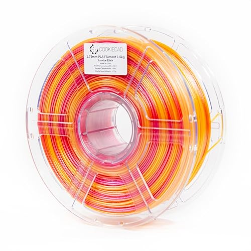 Cookiecad Sunrise Elixir PLA 3D Printer Filament 1.75mm 1kg - Sunrise Elixir