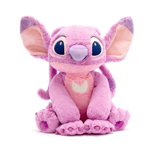 Disney Store Official Angel Large Soft Plush Toy, Lilo and Stitch, 53cm/20, Cuddly Character Made of Soft Feel Fabric with Embroidered Details, Suitable for All Ages