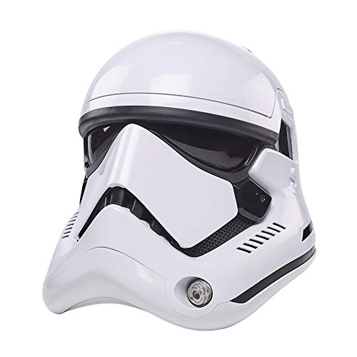 STAR WARS The Black Series First Order Stormtrooper Premium Electronic Helmet, The Last Jedi Roleplay Collectible,Multi-Colored,Standard,F0012 - Standard