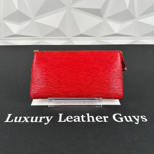 Louis Vuitton Red Epi Pochette (AR0959)