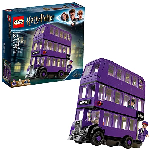 LEGO Harry Potter and The Prisoner of Azkaban Knight Bus 75957 Building Kit, New 2019 (403 Pieces) - Standard