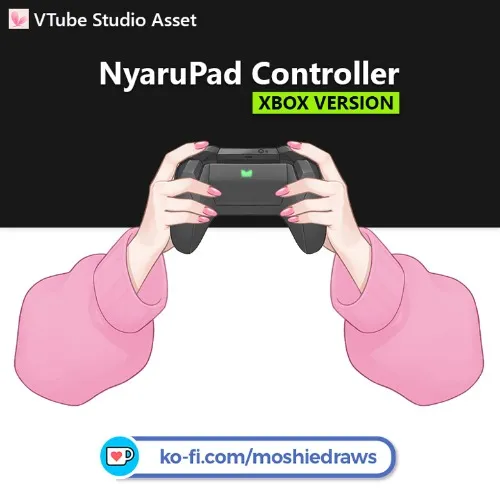 NyaruPad Xbox Controller | Live2D VTuber Asset