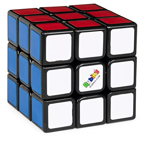 Rubik's Cube, The Original 3x3 Cube 3D Puzzle Fidget Cube Stress Relief Fidget Toy Brain Teasers Travel Games, for Adults and Kids Ages 8 and up - 3x3 (New)