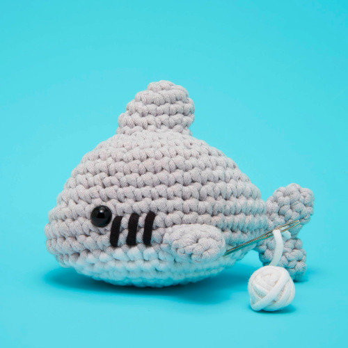 Shark Crochet Kit | With crochet hook