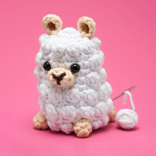 Llama Crochet Kit | With crochet hook