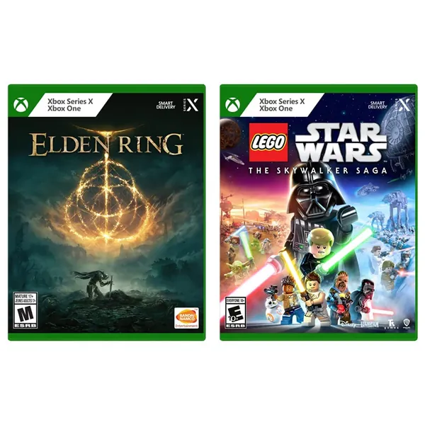 Elden Ring - Xbox Series X & LEGO Star Wars: The Skywalker Saga - Standard Edition - Xbox Series X & Xbox One - Xbox Series X + The Skywalker Saga Standard