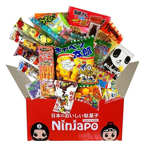 Japanese Snacks Assortment 30pcs "TONO SNACK" Excellent Variety and Delicious Selection of Japanese Dagashi