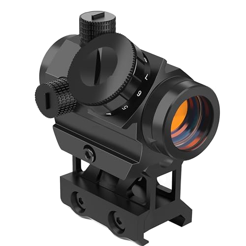 Feyachi RDS-25 Mira de Punto Rojo, Airsoft Punto Rojo Sólo para Actividades Deportivas - Punto Rojo & Montaje