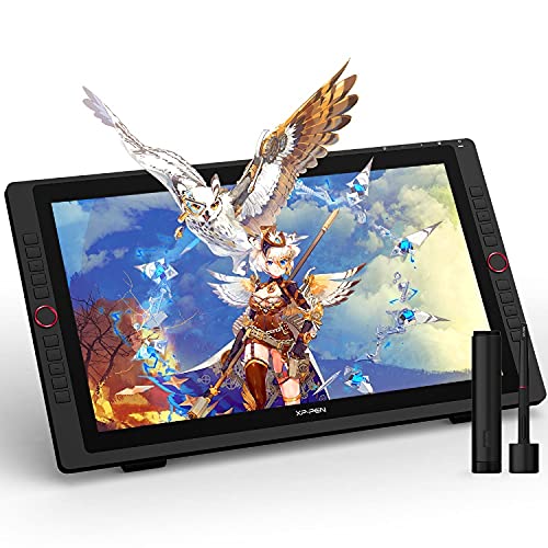 XP-PEN Artist 22R Pro Tableta Gráfica con Pantalla Profesional 21,5 Pulgadas, Tableta Gráfica Dibujo Digltal con Interfaz USB-C, Tableta Digitalizadora Ideal para Dibujar - Artist 22R Pro