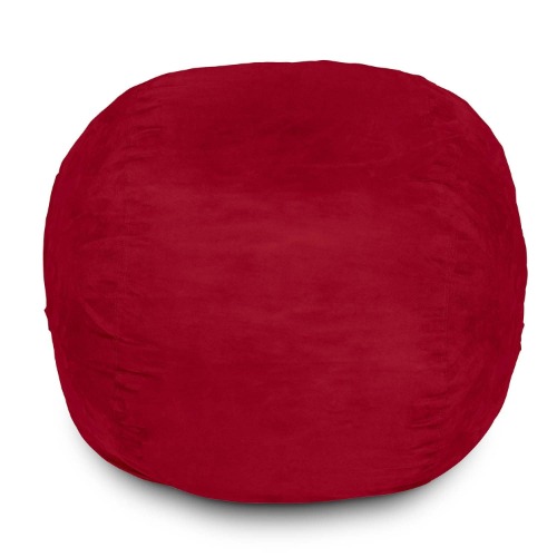 4-ft Bean Bag Chairs by Beanbag Factory - Red