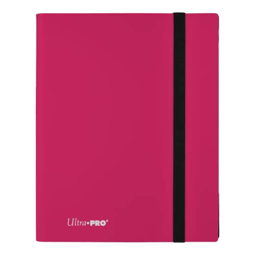Ultra Pro E-15151 Eclipse 9-Pocket PRO-Binder-Hot Pink - Hot Pink