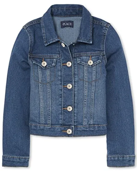 The Children's Place Girls' Basic Denim Jacket
