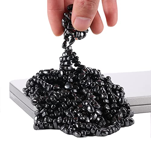 SeaPine Forest Magnetic Balls Over 600 PCS Mini Magnetic Putty Desk Fidget Toys for Adults Magnetic Beads Desk Toys for Office with Rectangular Box - Black