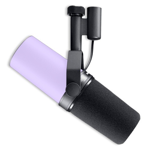 Pale Lavender Shure SM7B Microphone Skin