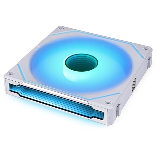 Lian-Li UNI FAN SL-Infinity ARGB PWM Case Fan - White, 140mm