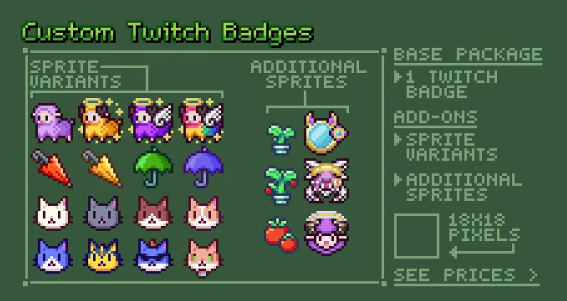 Fungi 🍄 | Twitch Badges