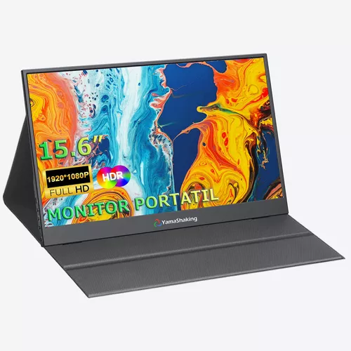 Monitor Portátil 15.6'' 1080p Hdr Pantallas Lcd Monitor Caja