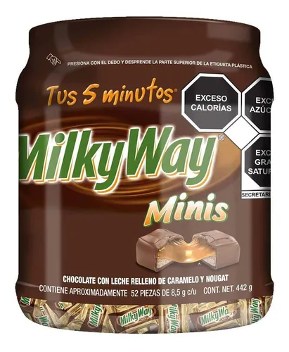 Chocolates Milkyway Minis Vitro 442g