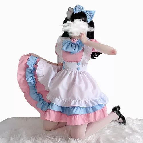 Disfraz Cosplay Anime Traje Maid Lolita Disfraz Mujer