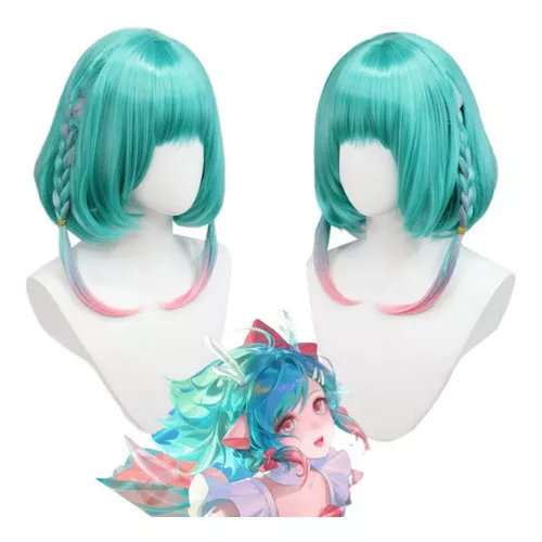 Peluca De Yao Cosplay Anime King Of Glory