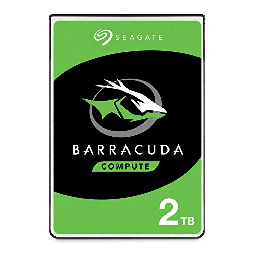 Seagate BarraCuda 2TB Internal Hard Drive HDD – 2.5 Inch SATA 6Gb/s 5400 RPM 128MB Cache for Computer Desktop PC – Frustration Free Packaging (ST2000LM015) - BarraCuda 2.5-Inch - HDD - 2TB