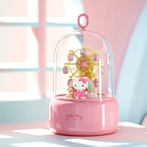 Cinnamoroll Ferris Wheel Music Light Merry-Go-Round Box Big-Eared Night Birth