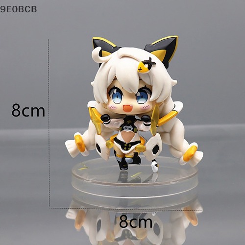 [one] 8cm Honkai Impact 3rd Kiana Kaslana Nekoneko Anime Figure PVC Statue Figurine Model Doll Collection Decoration Toys Gift PH