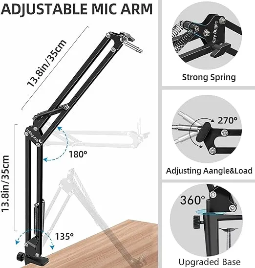 Mic stand clamp