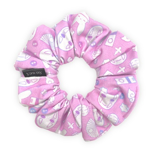 No Face Anime Scrunchie