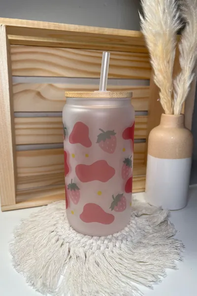 strawberry glass ♡